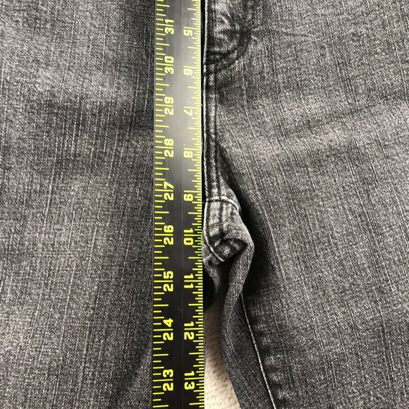 Lauren Jeans Co Ralph Lauren Women Jeans Size 10 Black Denim Straight Leg Casual - Picture 6 of 14